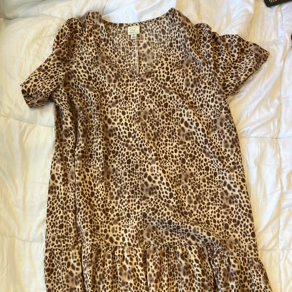 Cheetah TShirt Dress